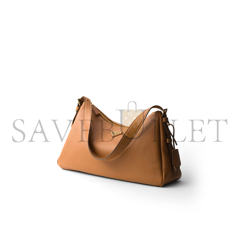 PRADA AIMÉE LARGE LEATHER SHOULDER BAG 1BC228 (39*23*12cm) PRADA AIMÉE LARGE LEATHER SHOULDER BAG 1BC228 (39*23*12cm)